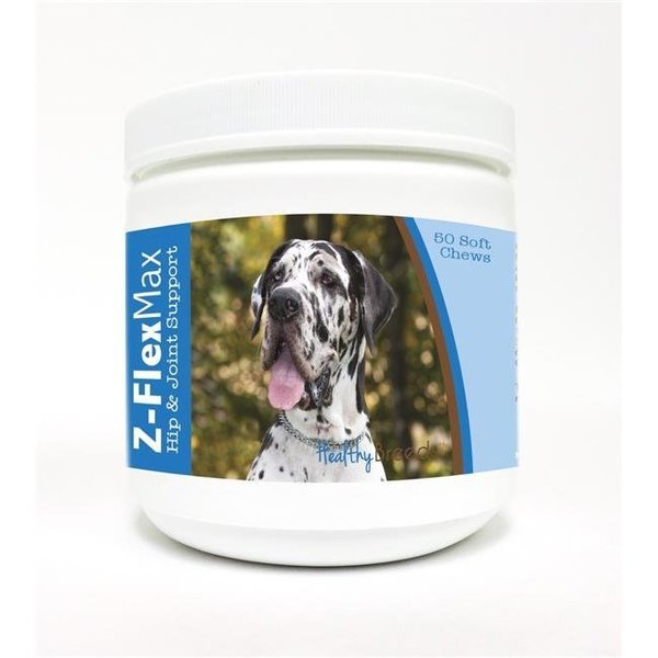 Healthy Breeds Healthy Breeds 840235106104 Great Dane Z-Flex Max Hip & Joint Soft Chews - 50 count 840235106104